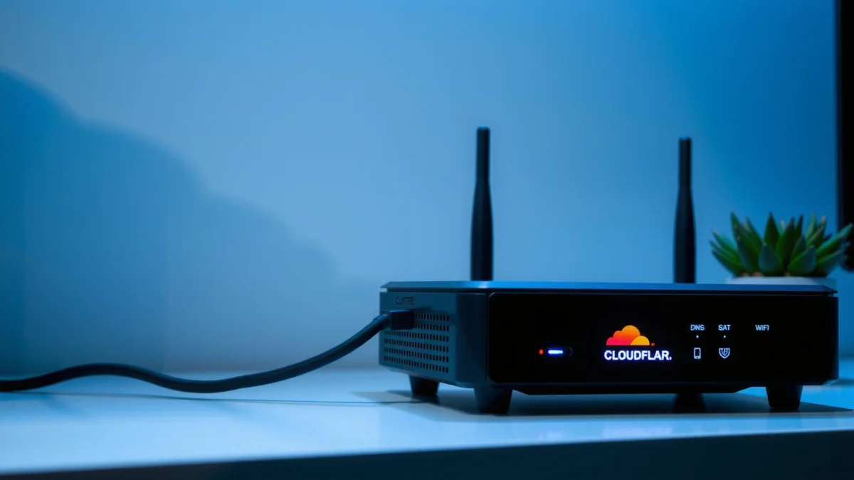Step-by-step guide on configuring Cloudflare DNS settings on a router for enhanced performance