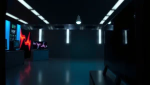 Comparison of VA and OLED displays showing contrast levels and black depth.