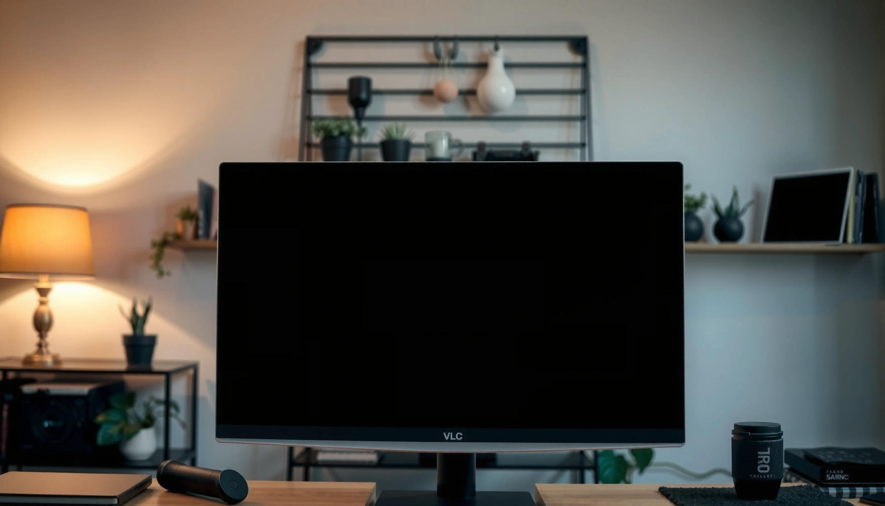 Comparison of VA and OLED displays showing viewing angles off-center for better visual clarity.