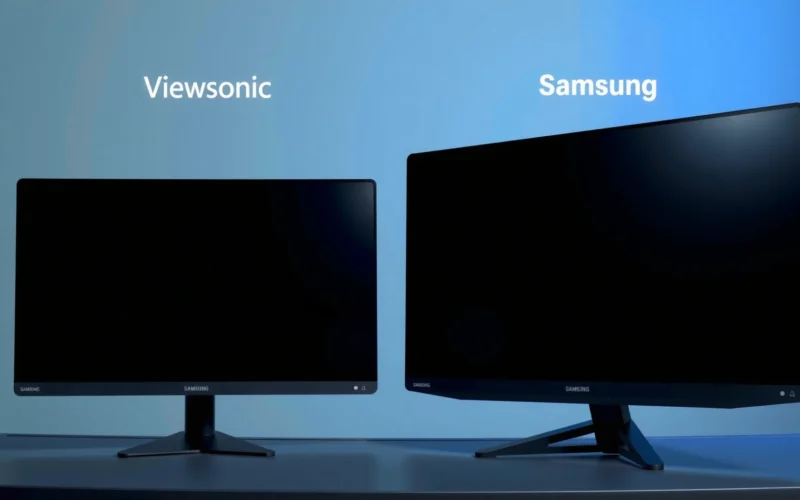 ViewSonic vs Samsung Monitors: Which Should You Choose?