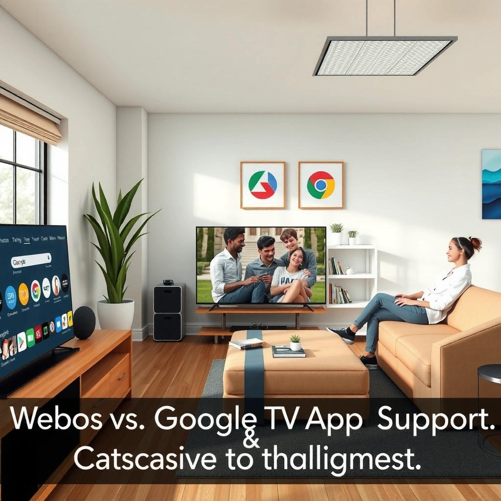 Overview of webOS app support highlighting compatibility and features for users.