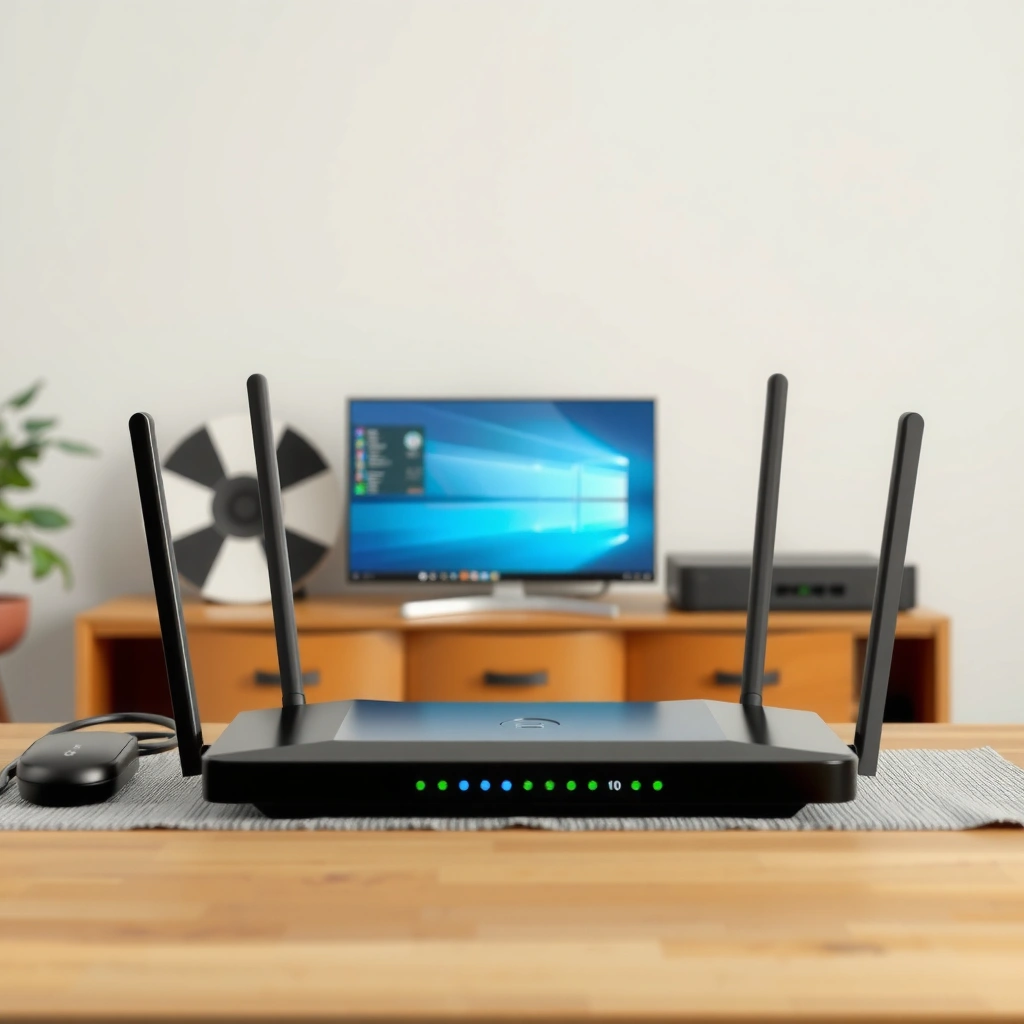 Illustration explaining what a router is and its functions in networking.