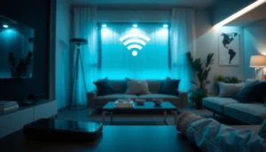 Illustration showing Wi-Fi signal dropping, representing common reasons for Wi-Fi disconnection every few minutes.