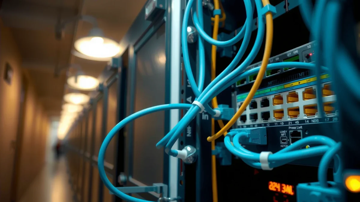 Step-by-step setup for a wired backhaul connection in networking.