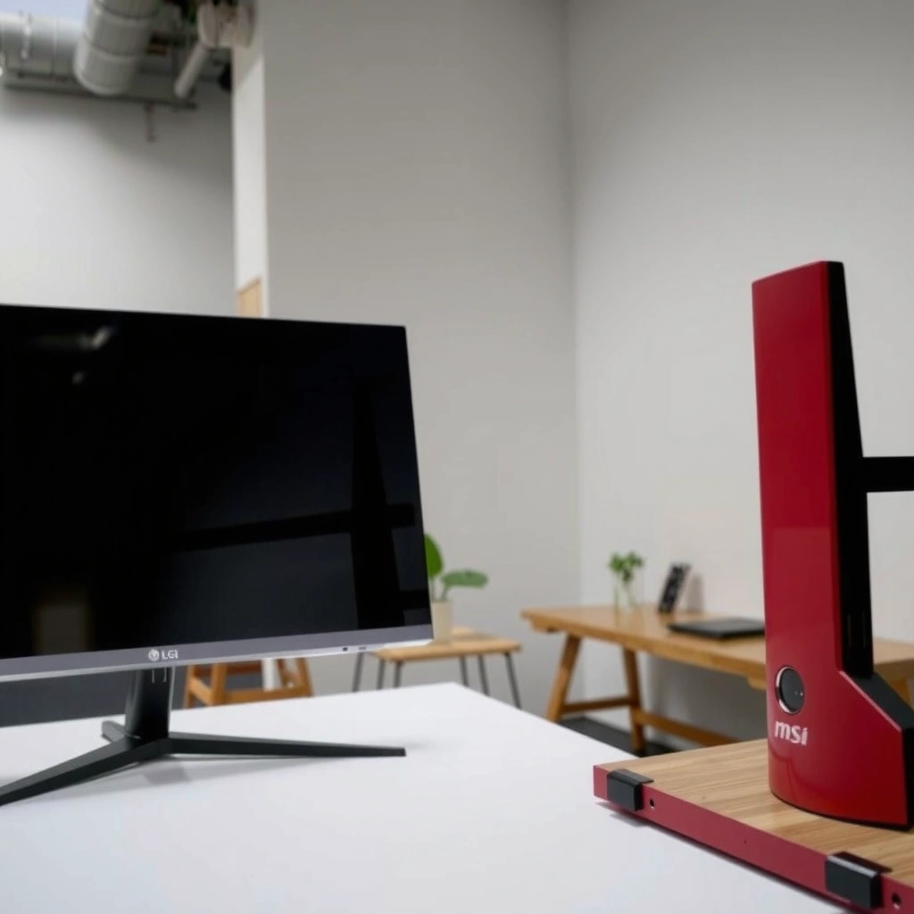 Comparison of WOLED and QD-OLED technologies in LG and MSI monitors
