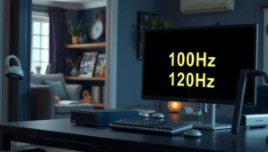 Comparison of 100Hz and 120Hz monitors for better gaming and viewing experience