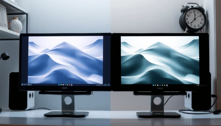Comparison of 120Hz and 144Hz refresh rates for photo editing performance.