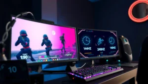 Comparison of 144Hz and 240Hz monitors for PC gaming performance and experience.