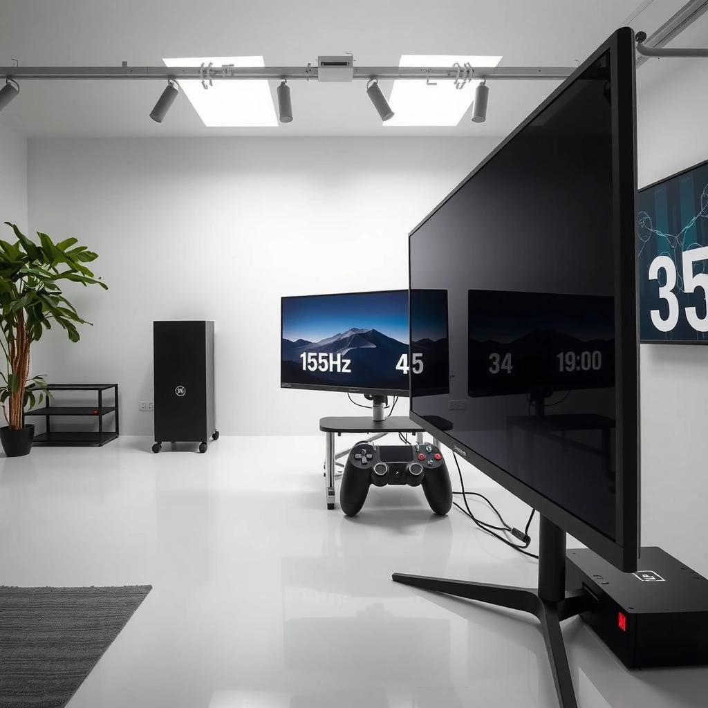 Comparison of gameplay experience at 165Hz and 240Hz refresh rates for gaming.