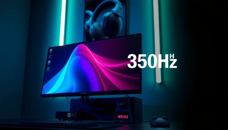 Comparison of 165Hz and 360Hz monitors highlighting refresh rate differences for gamers.