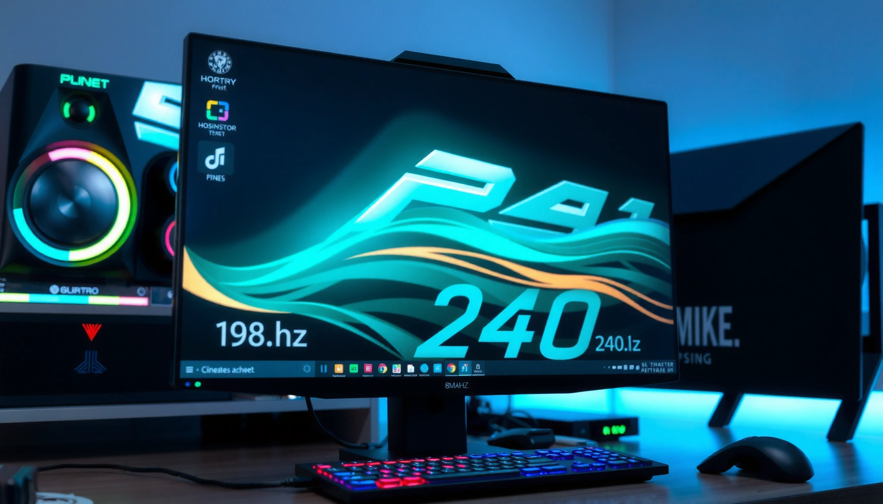 Comparison of 180Hz and 240Hz monitors showcasing their features and performance differences