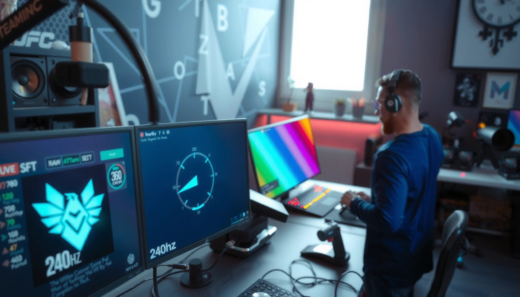 Comparison of 240Hz and 360Hz refresh rates for gaming performance.