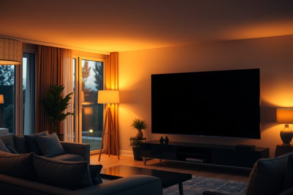 Comparison of 40-inch and 43-inch TVs for room size selection