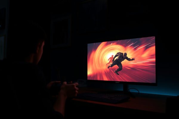 Comparison of 4K 120Hz and 4K 144Hz gaming displays showing refresh rate differences