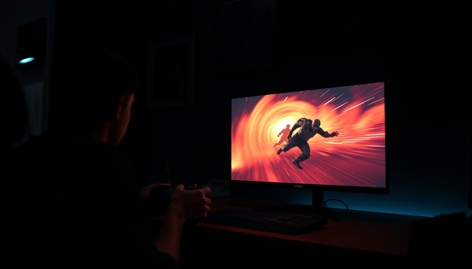 Comparison of 4K 120Hz and 4K 144Hz gaming displays showing refresh rate differences