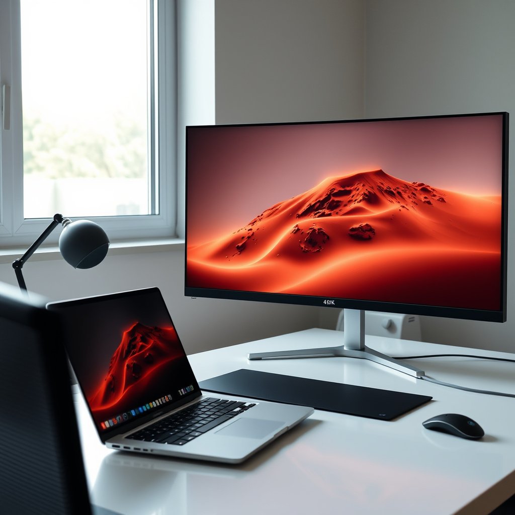 Comparison of 4K quality features like resolution, refresh rate, and scaling for TVs and gaming monitors.