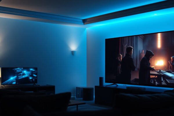 Comparison of 55-inch and 65-inch screens for movies, highlighting their pros and cons.