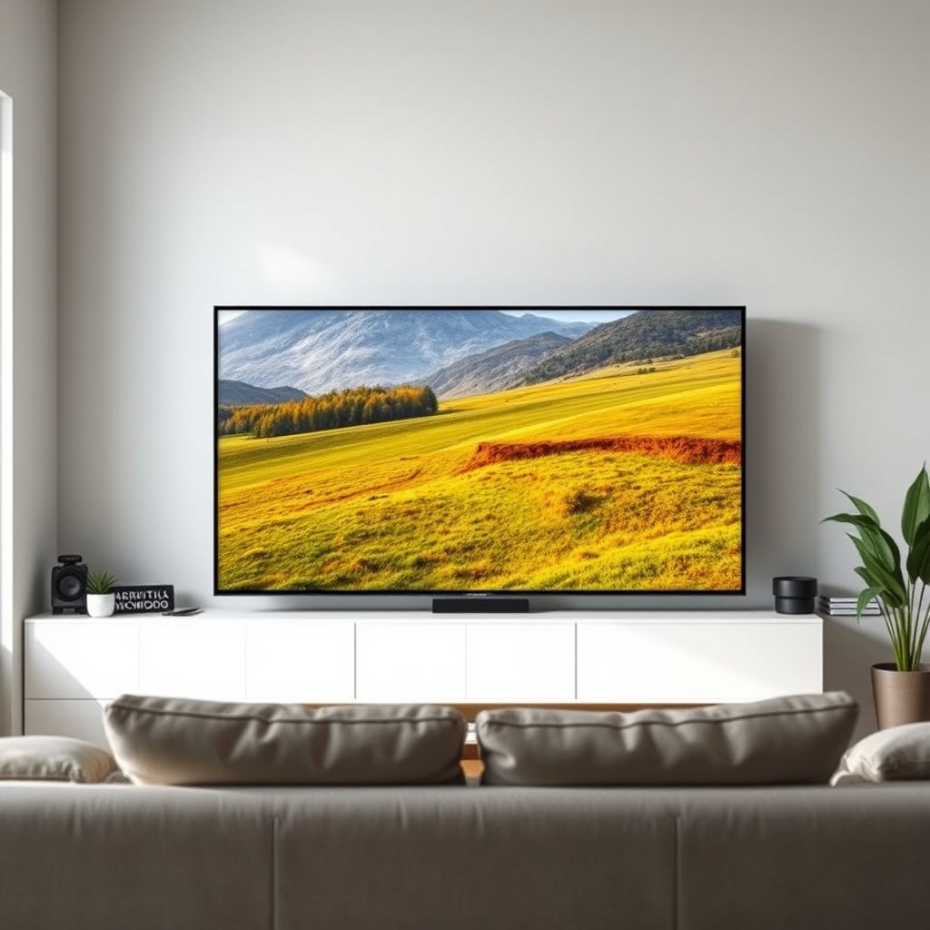 Comparison of 55-inch and 65-inch TVs showing the real size difference for small rooms