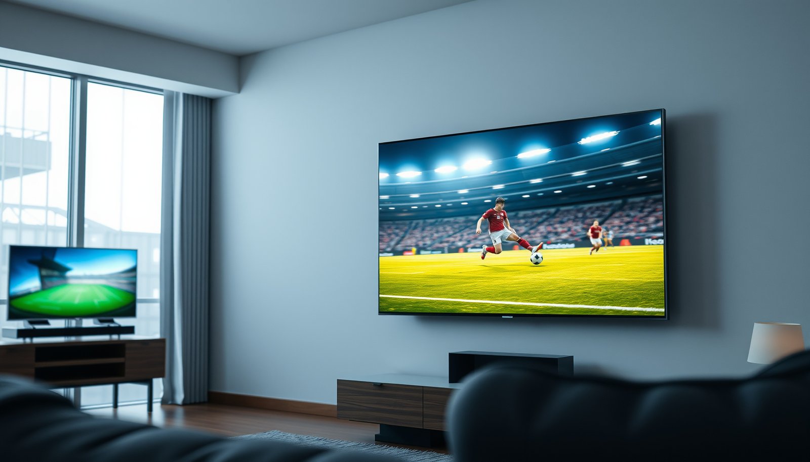 Comparison of 55-inch and 65-inch TVs for sports viewing experience