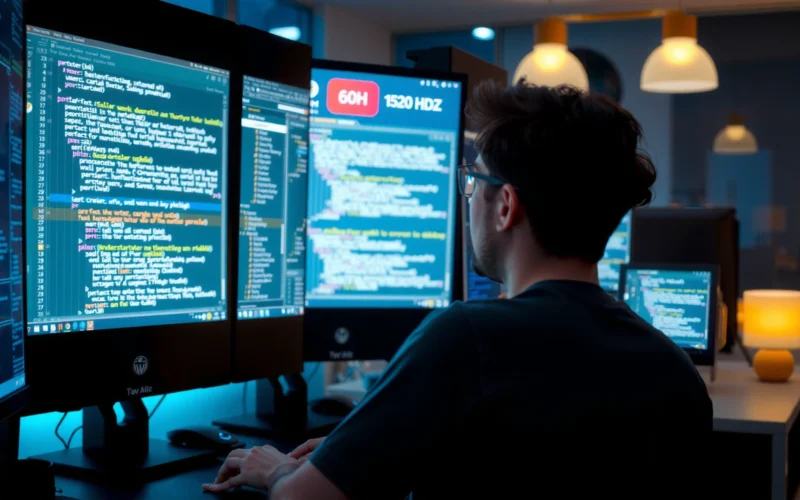 60Hz vs 120Hz for Programming: What Matters for Coding