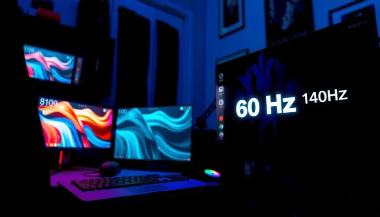 Comparison of 60Hz and 144Hz refresh rates for gaming performance and experience.