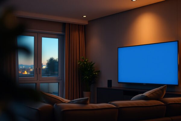 Comparison of 65-inch and 75-inch TVs for living room settings, showcasing size differences and viewing experience.