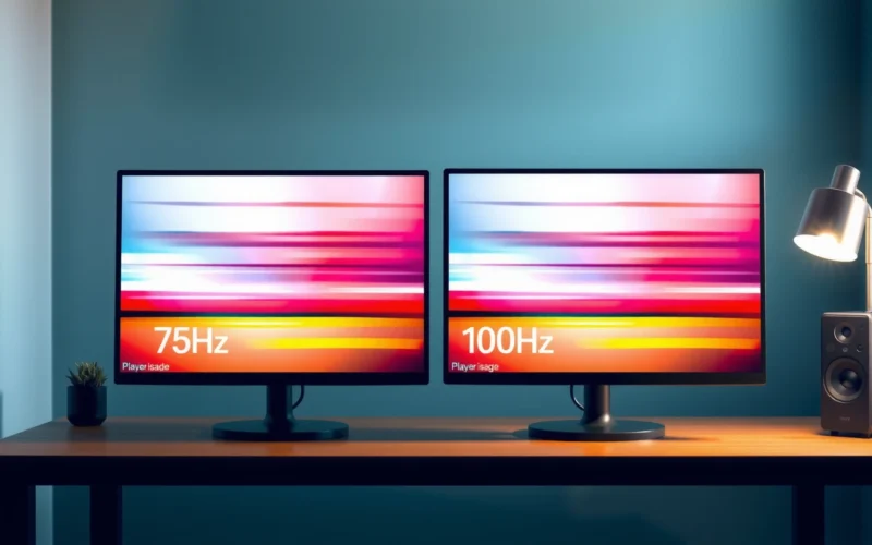 75Hz vs 100Hz Monitors: Which Refresh Rate Should You Choose?