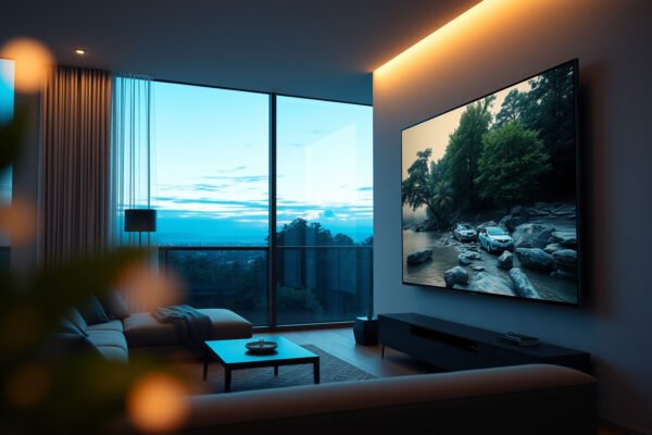 Comparison of 85-inch and 98-inch smart TVs for choosing the right size