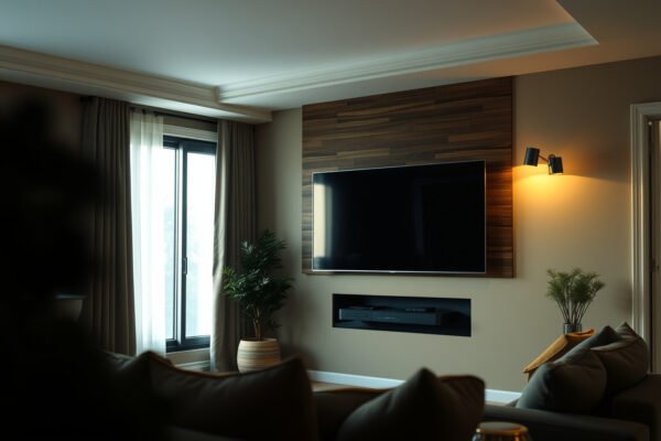 Comparison of apartment TV and house TV setups for optimal viewing experience.