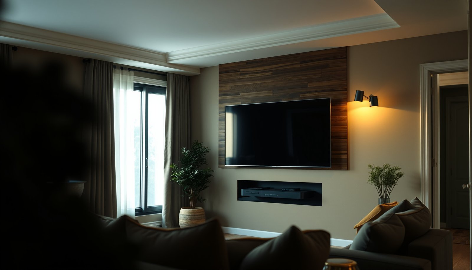 Comparison of apartment TV and house TV setups for optimal viewing experience.