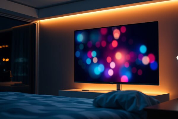 Comparison of a bedroom TV and a gaming TV for home entertainment choices