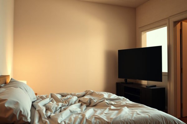 Comparison of bedroom TV and living room TV setups for optimal viewing experience