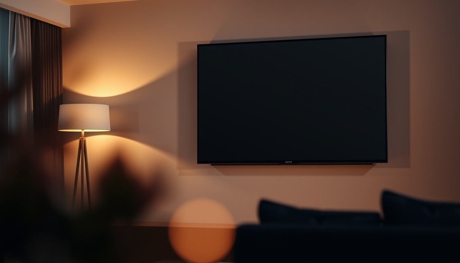 Comparison of optimal TV sizes for different room types in a home.