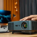 Image illustrating quick troubleshooting tips for common budget projector problems.