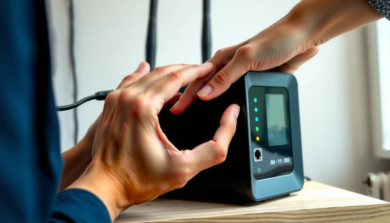 Steps to change modems without losing internet connection, featuring a modem setup.