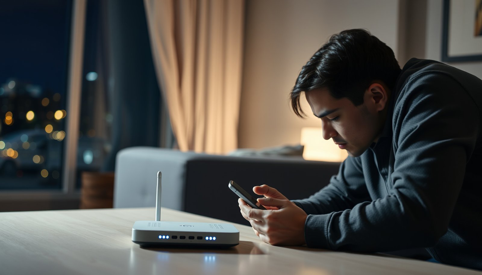 Illustration showing how to see who is using your Wi-Fi by checking connected devices
