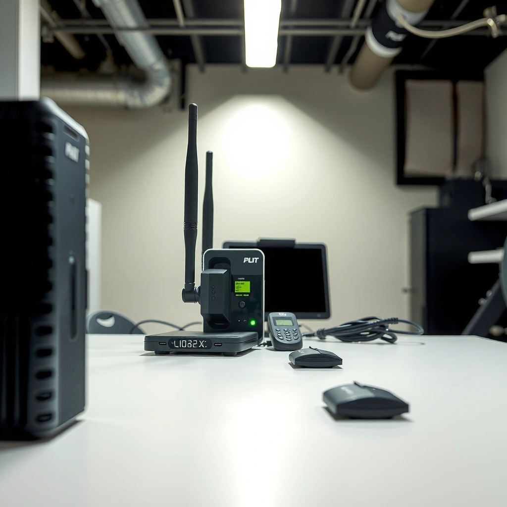 A person checking modem compatibility with ISP requirements for safe internet connection.