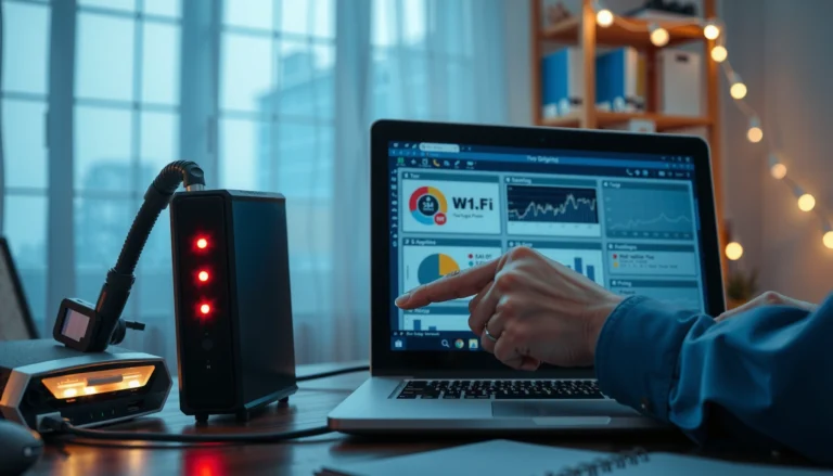 Step-by-step troubleshooting for checking modem errors in your internet connection.