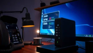 Steps to check modem SNR for better internet signal quality