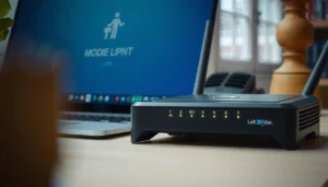 Image illustrating troubleshooting steps for modem authentication issues.