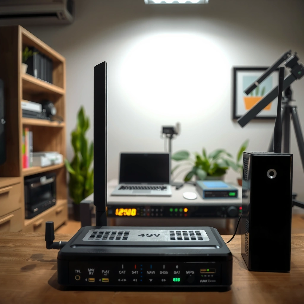 Essential supplies for testing a modem, including tools and devices needed for verification.