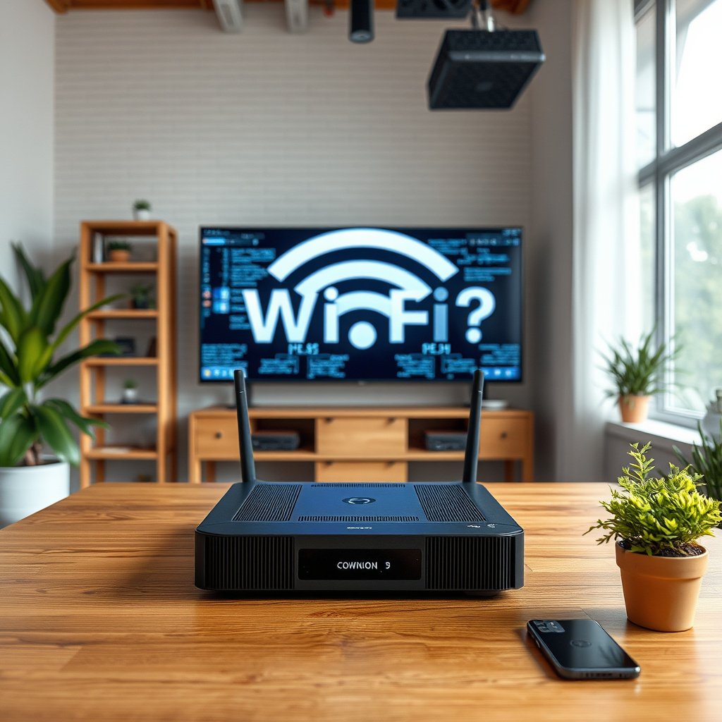 Diagram illustrating how mesh Wi-Fi technology operates with multiple nodes for seamless connectivity.