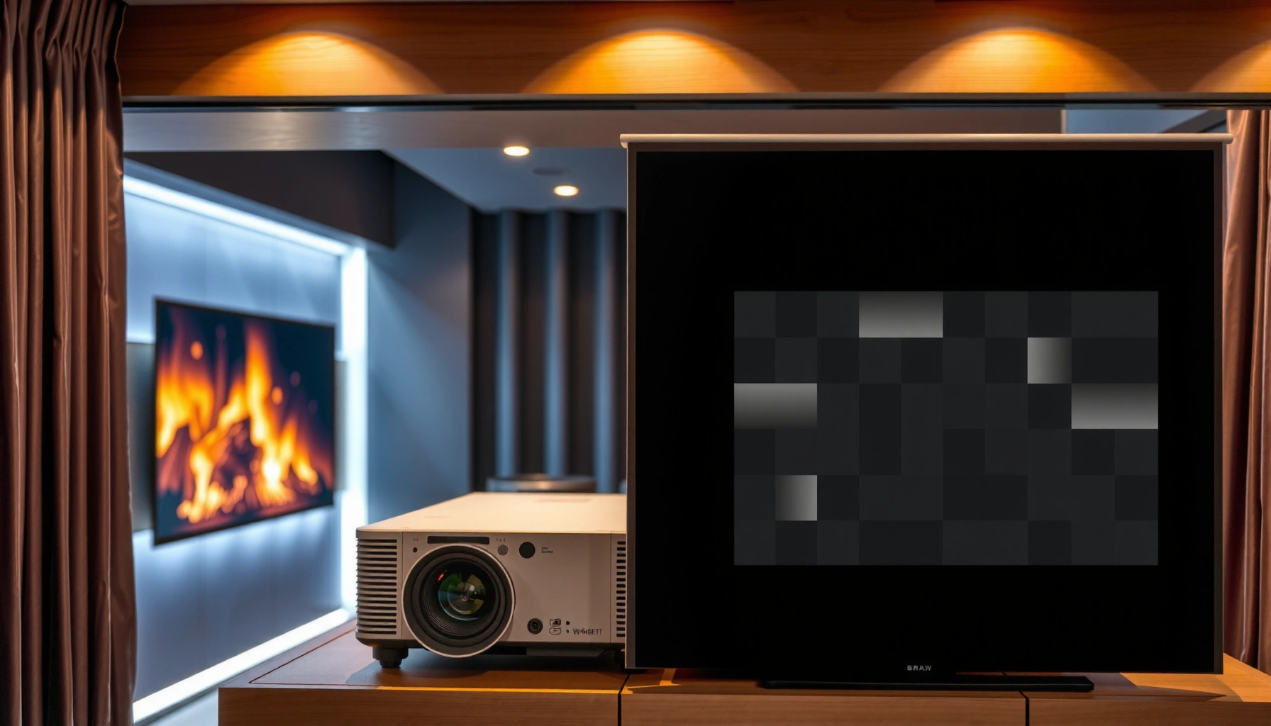 Step-by-step guide on using projector resolution for optimal image quality.