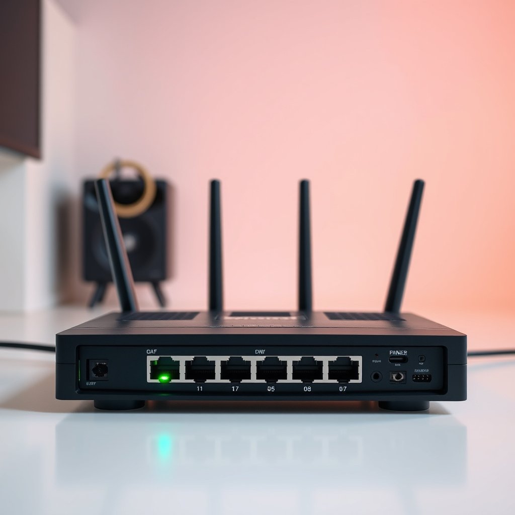 Diagram showing how to identify the port and protocol for blocking on a router.