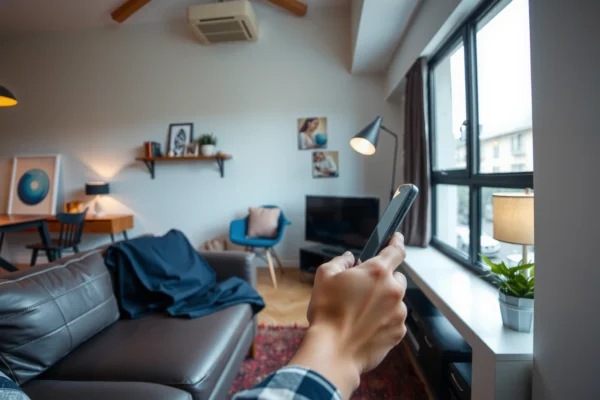 A modern apartment with a strong Wi-Fi signal, showcasing tips for faster and more reliable coverage.