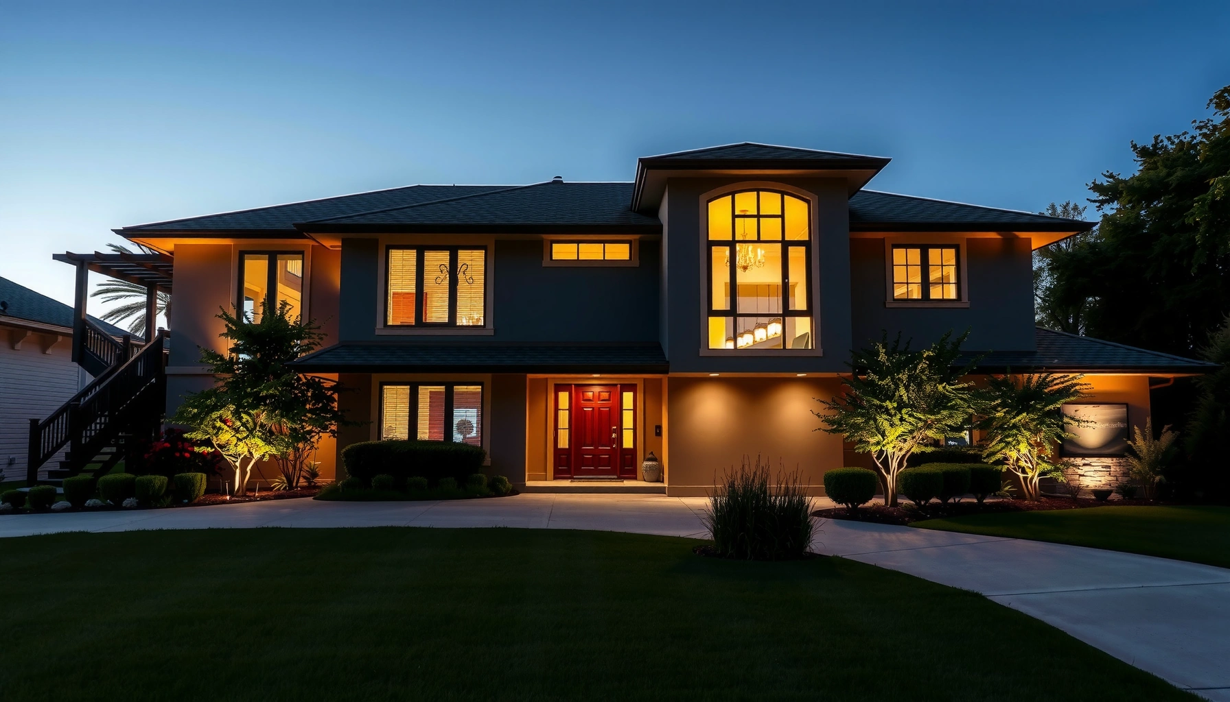 Tips for enhancing Wi-Fi coverage in brick houses, featuring routers and signal boosters.