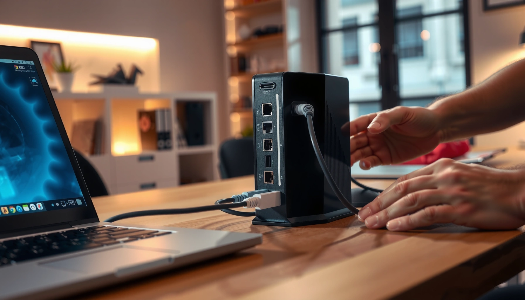 Step-by-step guide for installing a third-party modem with clear instructions.