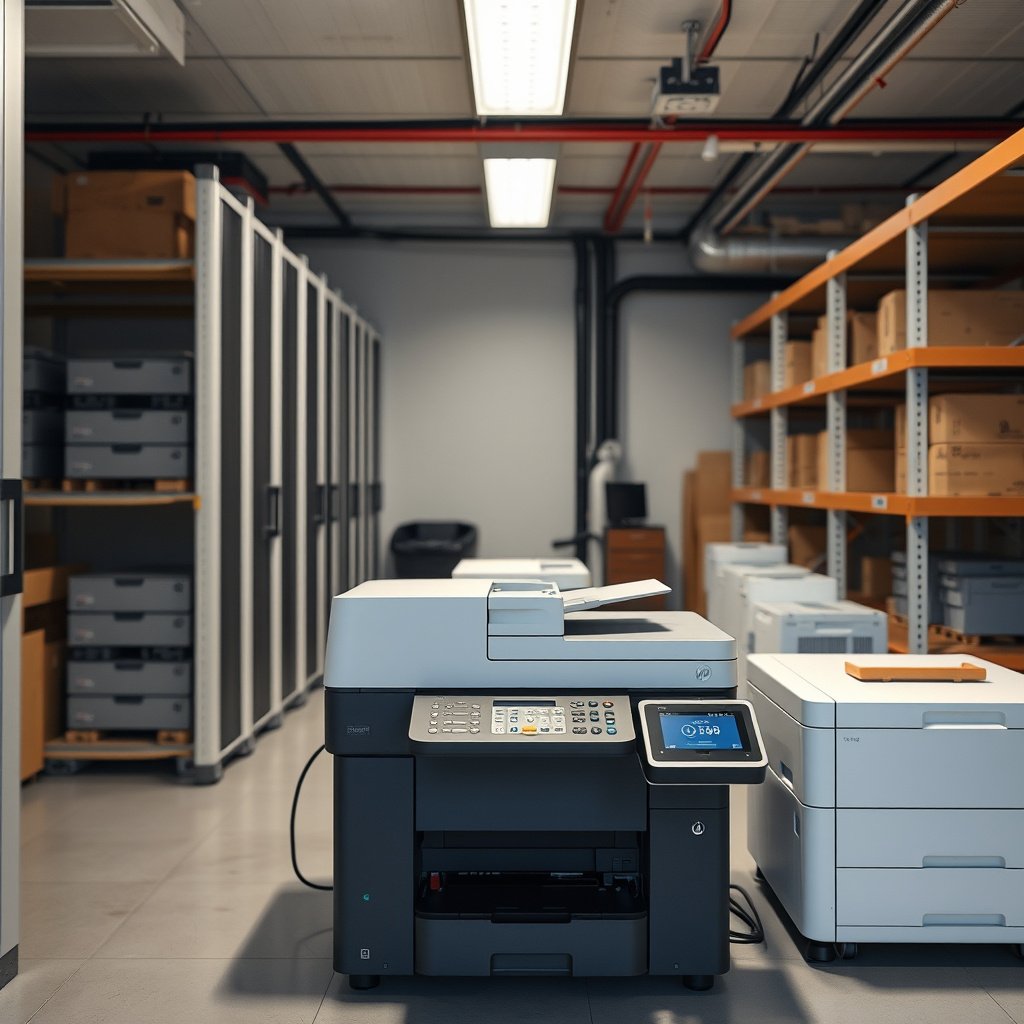 Overview of network printer inventory and threat assessment before configuration changes