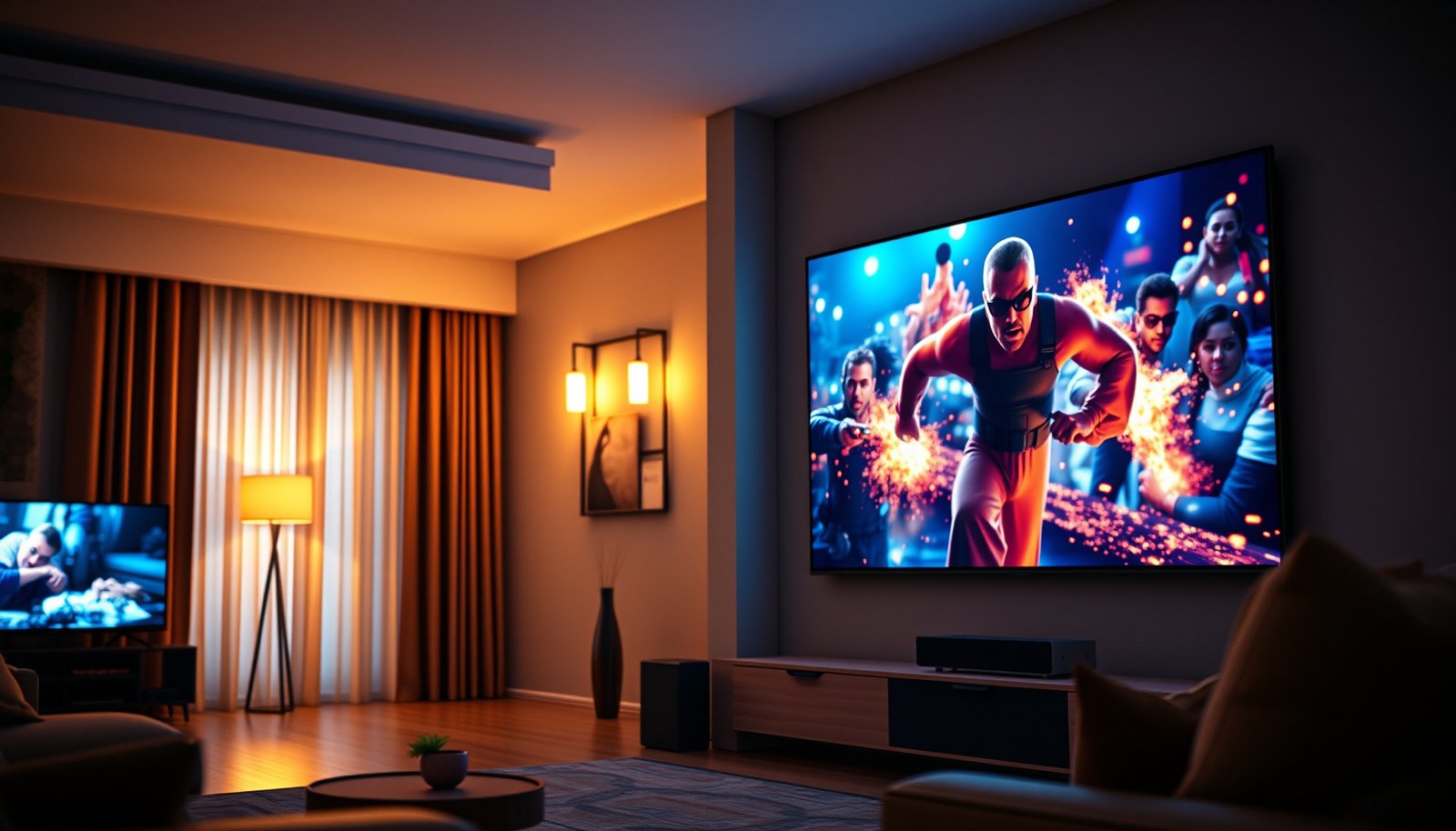 Comparison of Living Room TV and Home Theater TV for optimal viewing experience.
