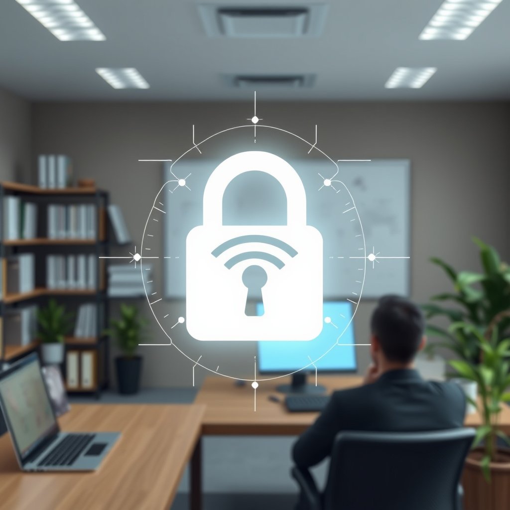 A person adjusting router security settings to protect Wi-Fi from hackers